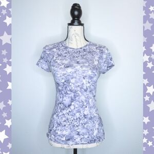 Vera Wang 2000s Lavender Purple Tee Shirt Size S